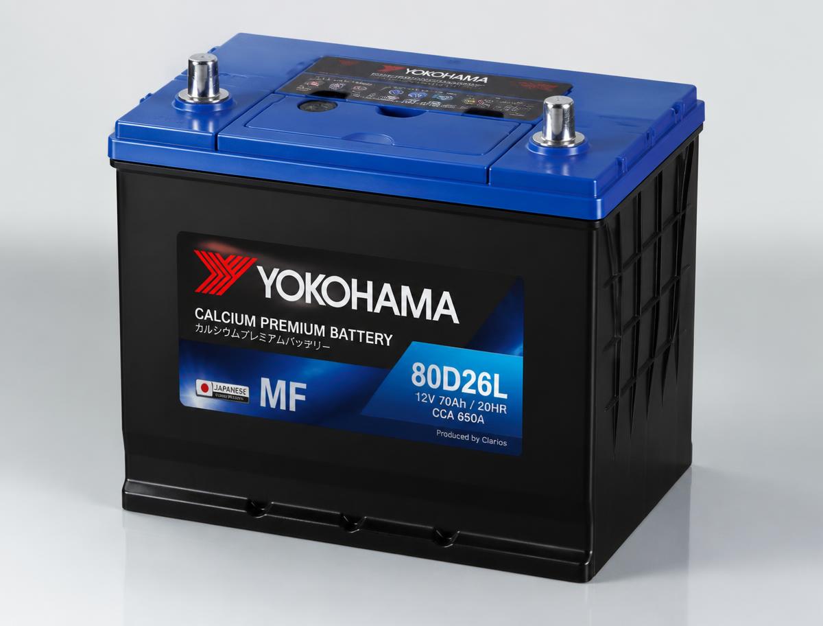 Yokohama MF 70Ah — SHAH ENTERPRISES Mangalore Yokohama MF 70Ah battery available at SHAH ENTERPRISES Mangalore